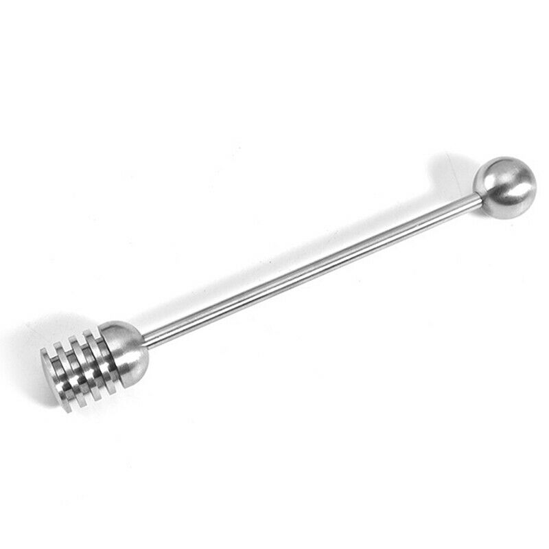 304 Stainless Steel Honey Dipper Stick Server Coffee Stirring RodBDAU