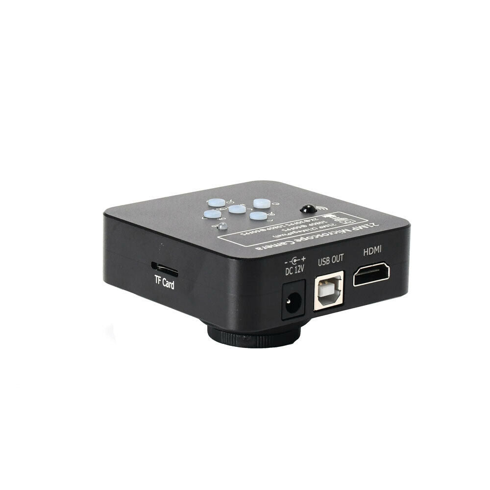 2K 21MP HDMI USB Electronic Industrial Microscope Camera 0.5X Eyepiece Adapter