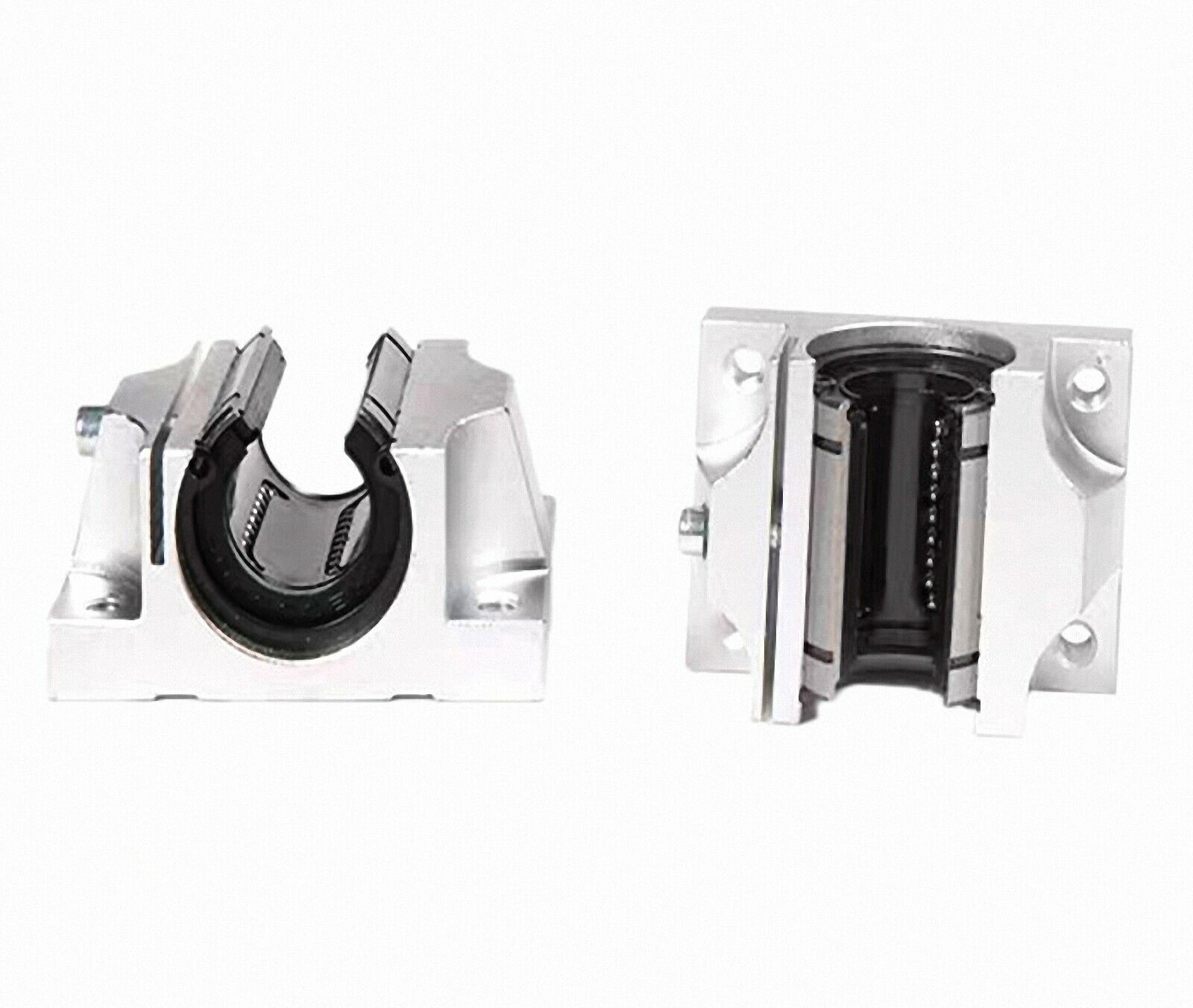 2Pcs 25mm TBR25UU Router Motion Bearing Slide Block Unit For CNC [M_M_S]