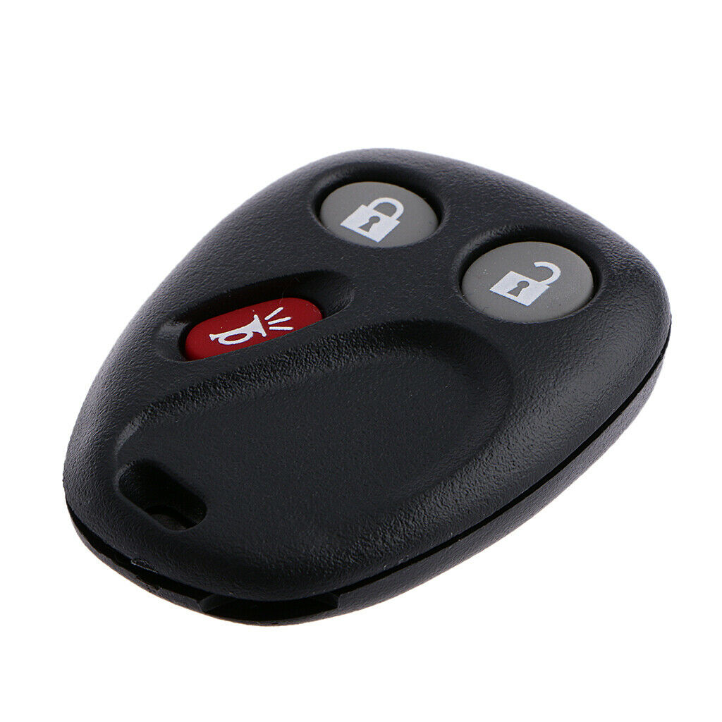 3-button Remote Key Case Fob Shell Replacement for GM Chevrolet Cadillac