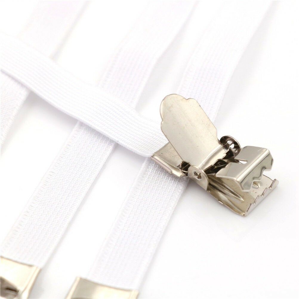 4x Ironing Board Cover Clip Fasteners Tight Fit Elastic Brace Ties Strap G.l8
