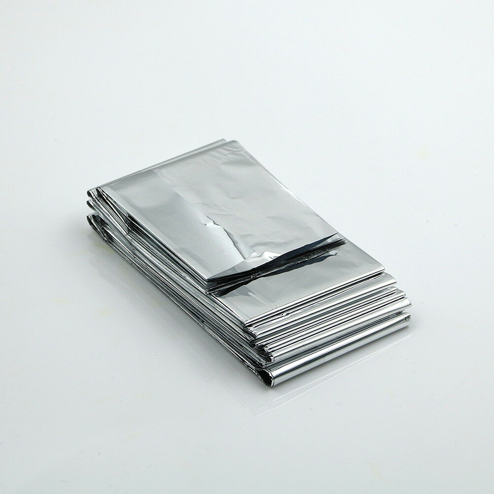 Camping waterproof mylar survival rescue blanket foil thermal heat 160*210.l8