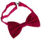 Tuxedo Bow Tie Bowtie Necktie for Men - Wine Red