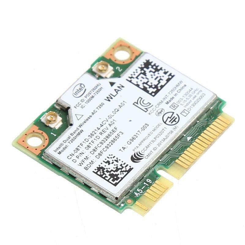 Dual Band Bluetooth-compatible 4.0 Wireless Mini PCI-E Card For Intel 7260 AC