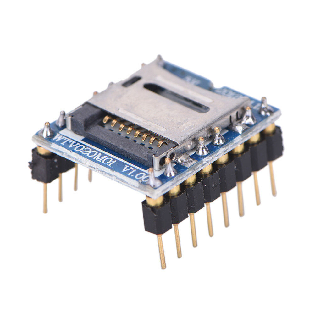voice module MP3 sound  audio player TF card WTV020-16P for Arduino .l8
