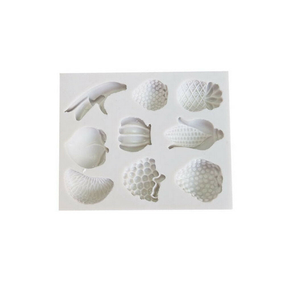 Fruit series silicone mold chocolate mold fondant candy mold cake decor tool DF
