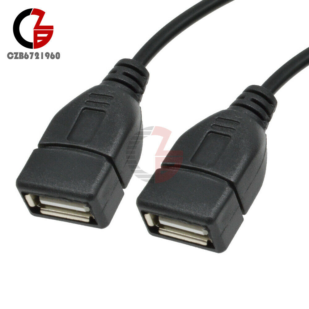 5PCS 12V to 5V 3A Dual USB Power Adapter Converter Waterproof Car Charger Cable