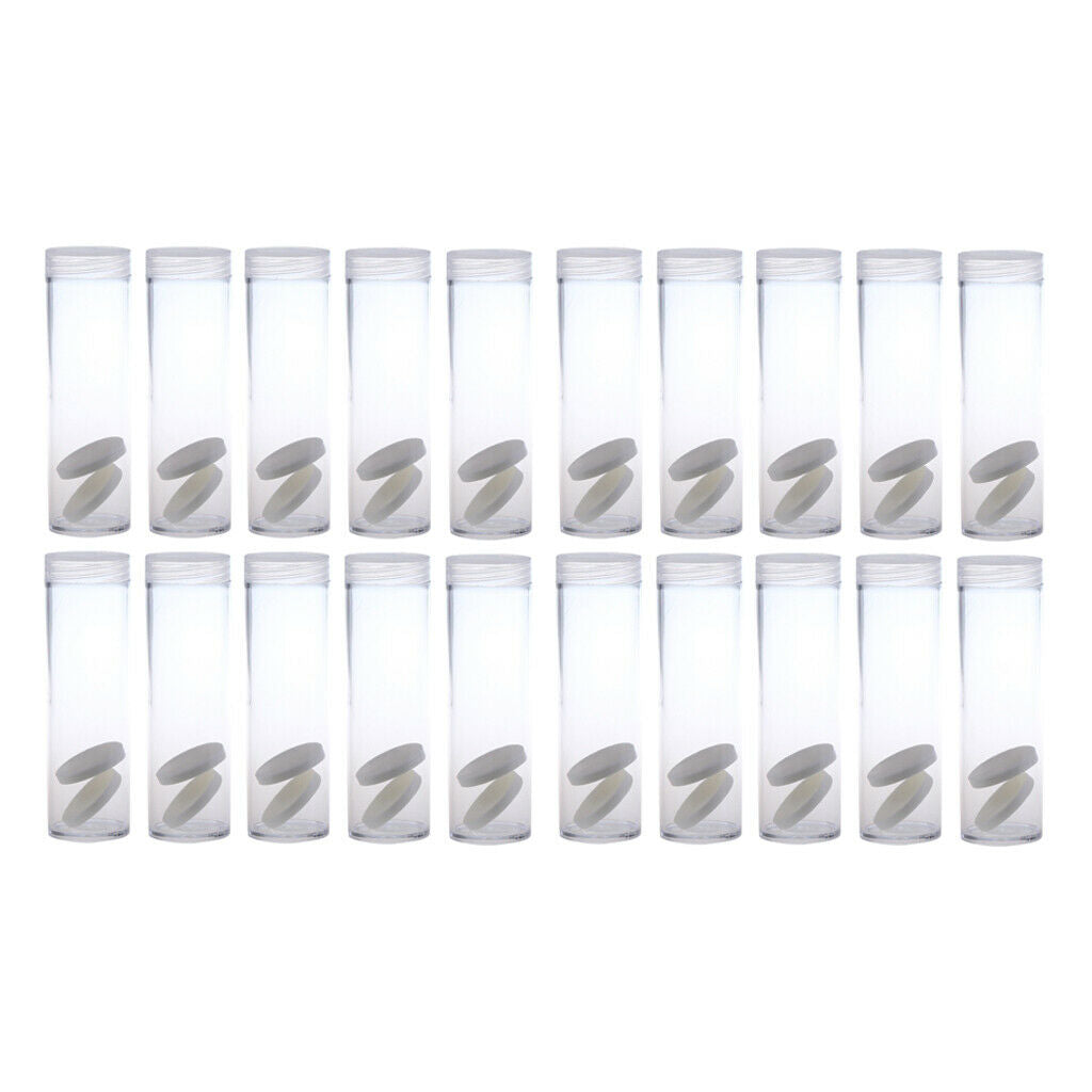10 Coins  Storage Coin Tube for