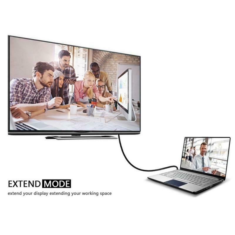 Type-C to VGA Converter for Computer Laptop Tablet High Speed Connection Cable