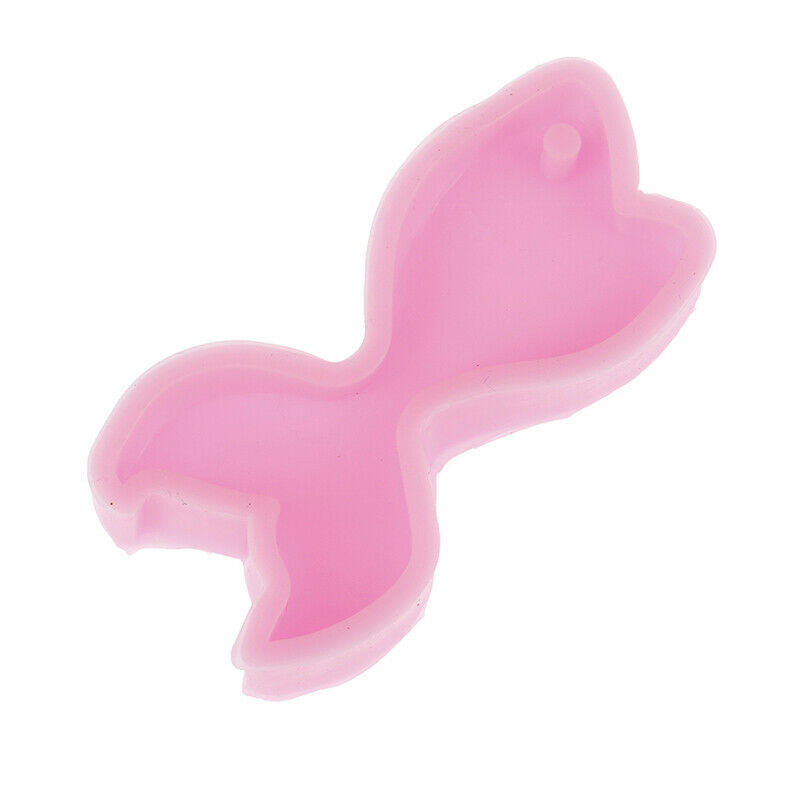 Mermaid tail shape silicone mold for keychains Pendant Key chain Mol.l8