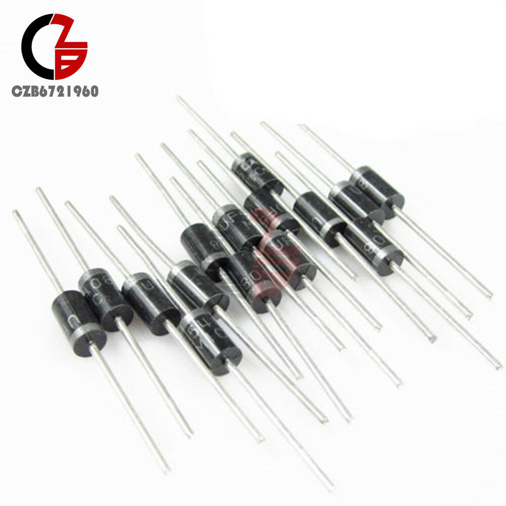 50Pcs x 1N5817 5817 1A 20V SCHOTTKY DIODE NEW