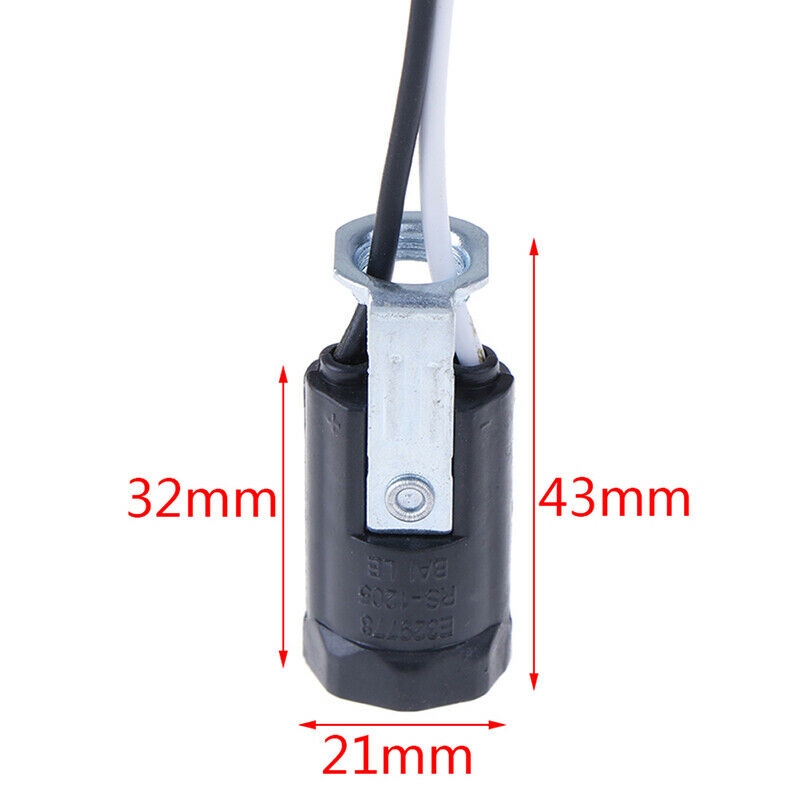 5Pcs Candle Base E12 Lamp US Holder Light Sockets Keyless With 20CM Wire LeY SJ