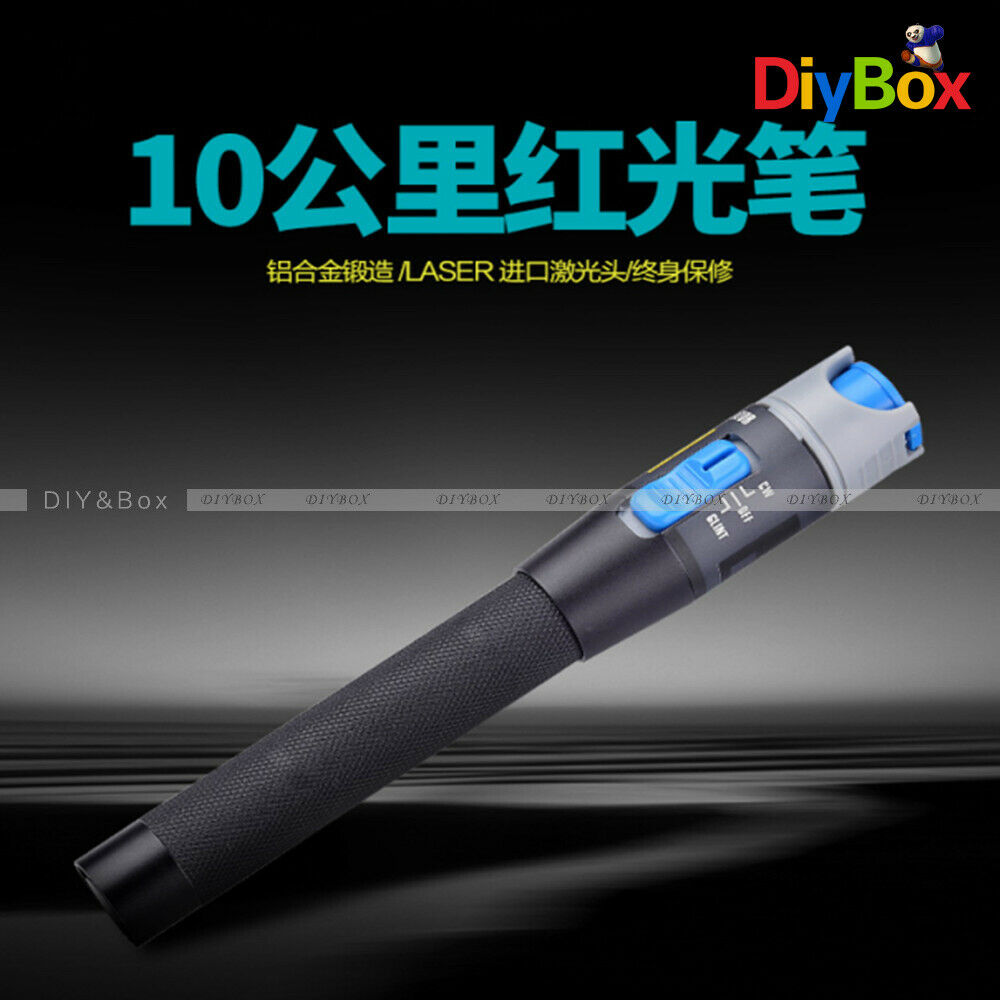 1mW 5km Plastic Fiber Optic Visual Fault Locator With 2.5mm LC/FC/SC/ST Adapter