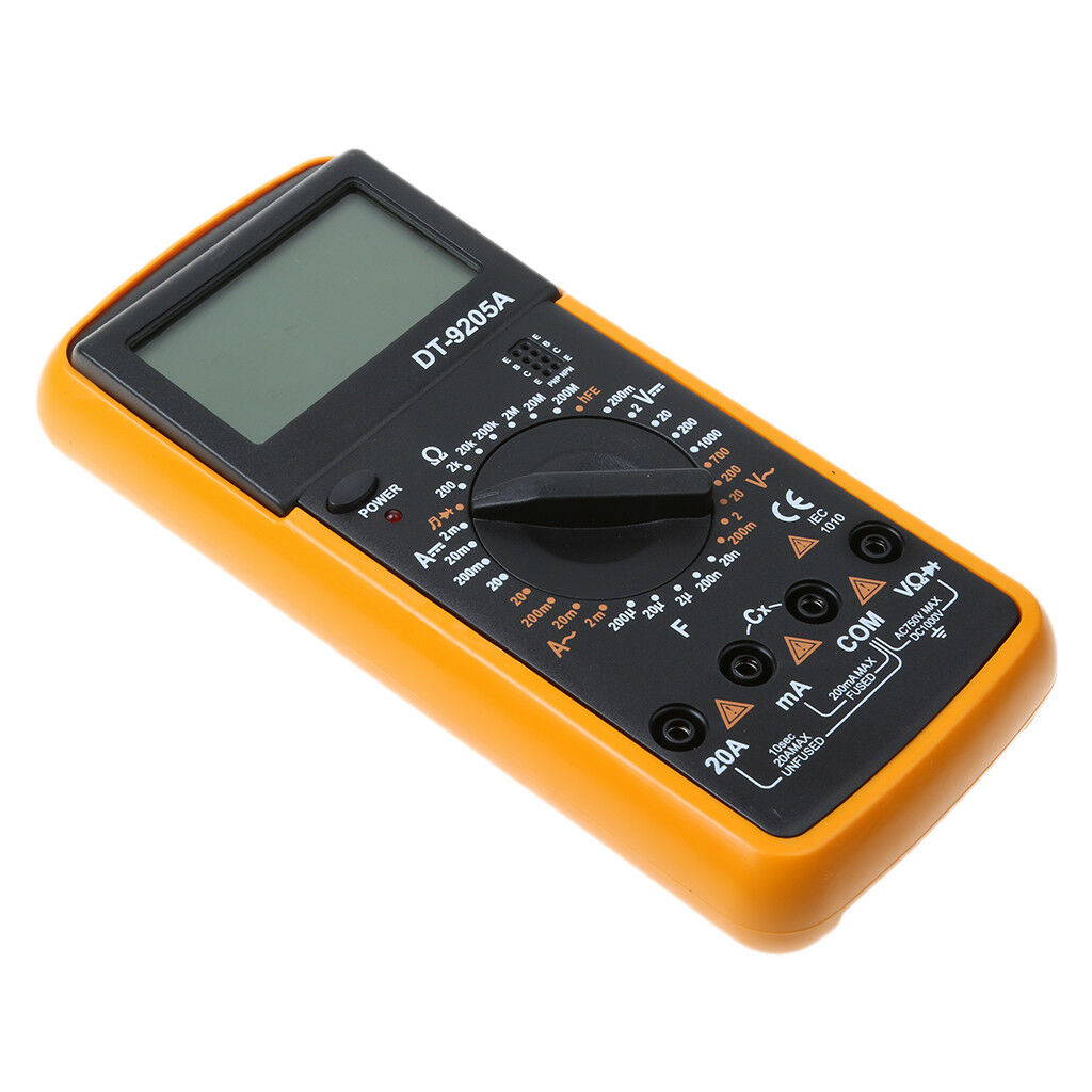 Digital Electronic AC DC Voltage Clamp Meter Multimeter Current Volt Tester