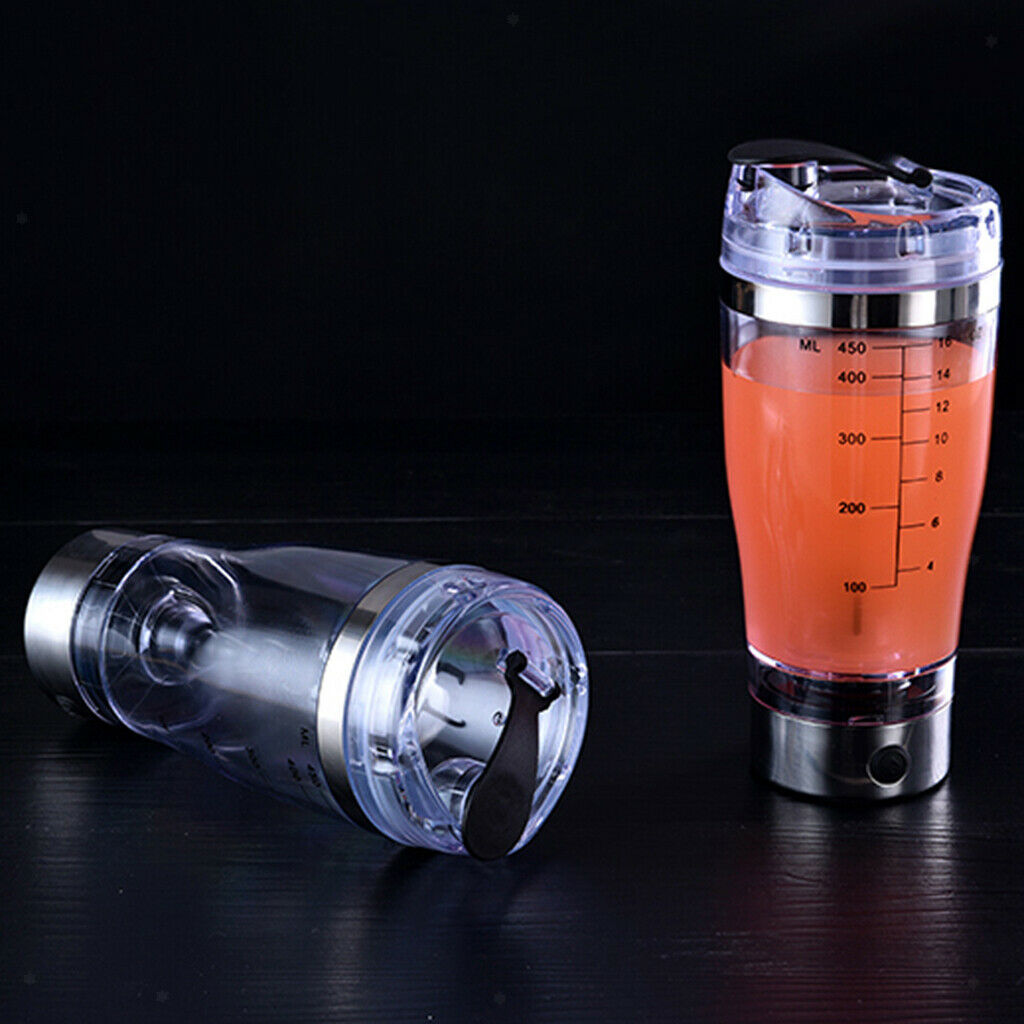 450ml Auto/Electric Mixer Mixing Cup Bottle Shaker Tea Milk Coffee Drink
