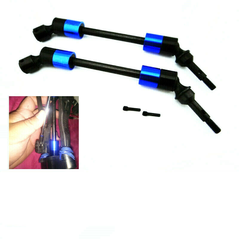 Steel CVD Drive Shafts Axles for Traxxas E-Revo E-MAXX Revo 3.3 T-MAX 3.3 Summit