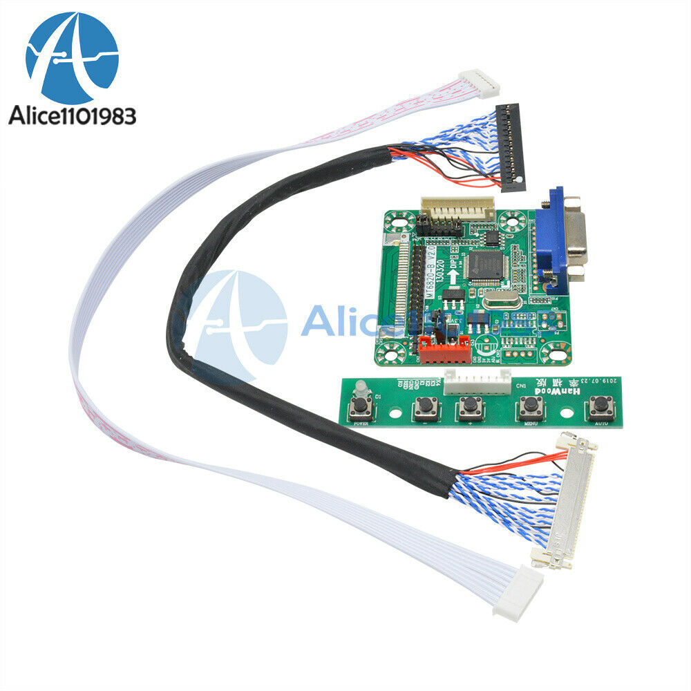 Universal 17" To 42" MT6820-B LCD LVDS Driver Controller Board With Cable DIY