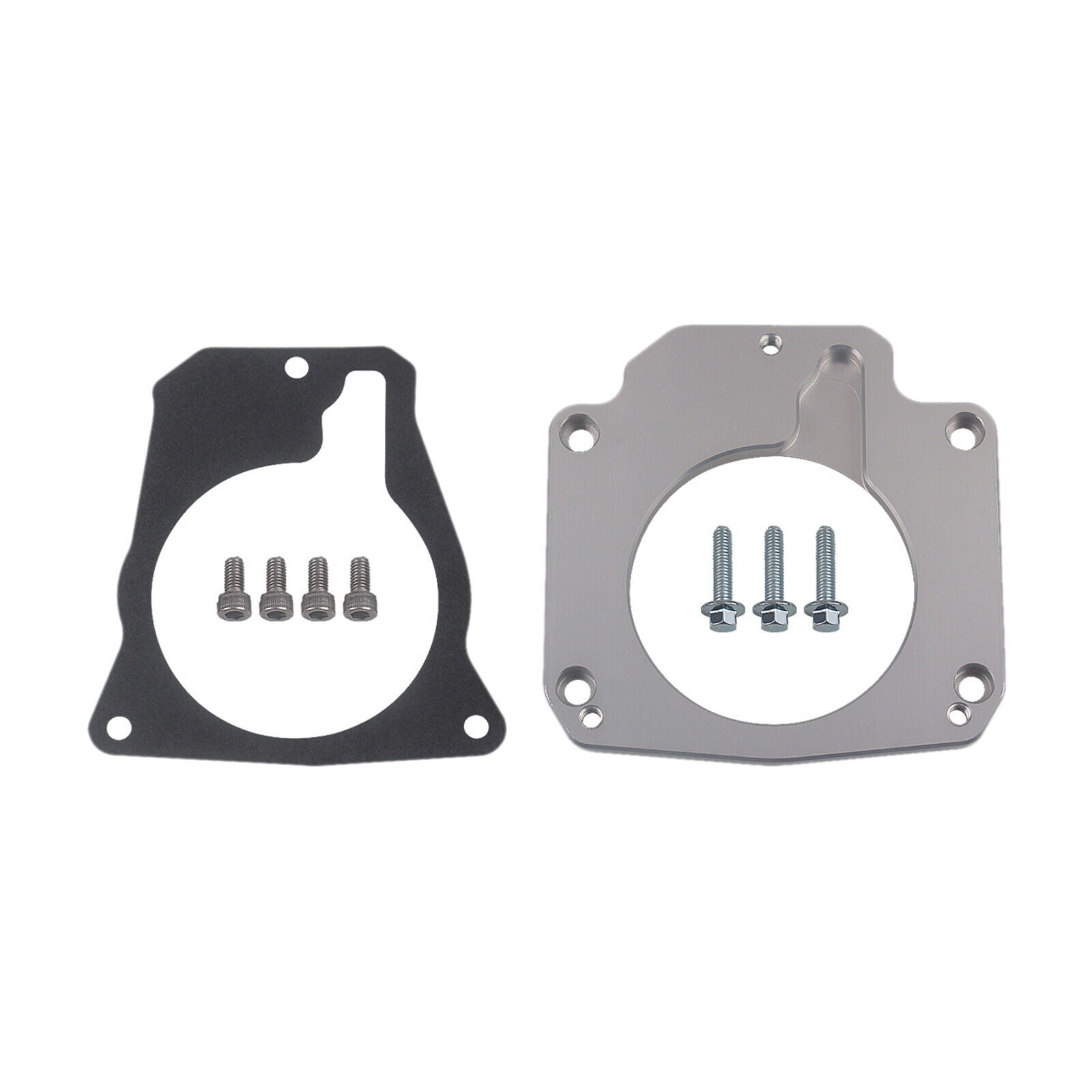 1Set/2pcs New Car Throttle Body Adapter 4 Bolt Intake to 3 Bolt Drive for LS