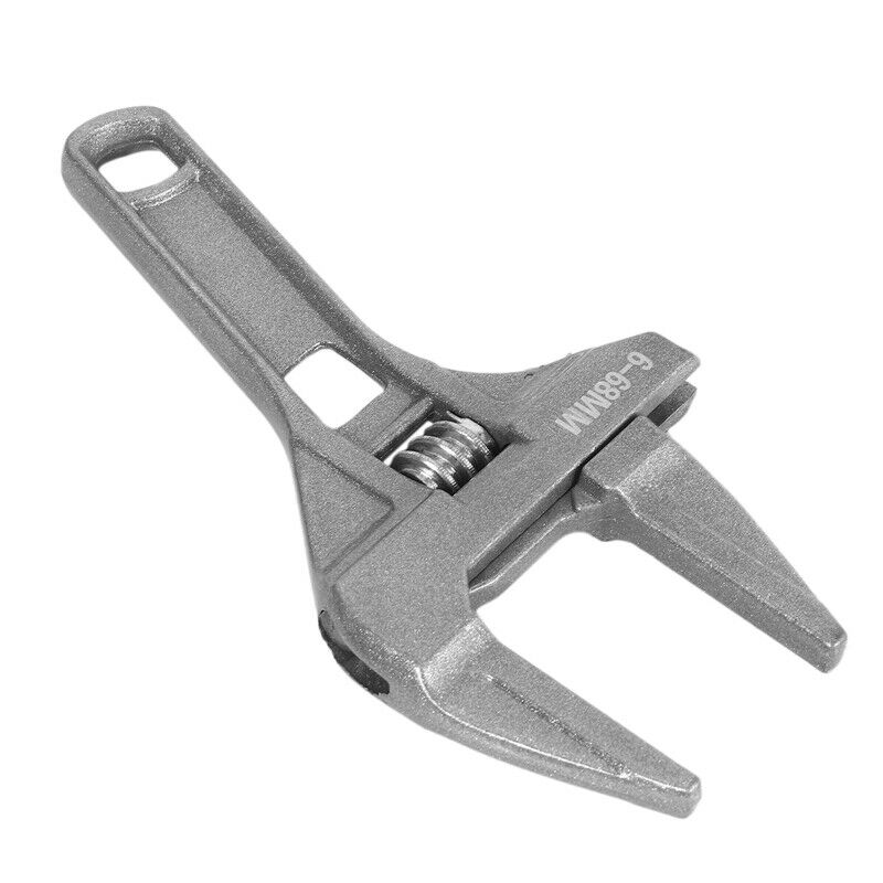 16-68mm Mini Adjustable Spanner Wrench Short Shank Large Openings Ultra-Thin AJ8