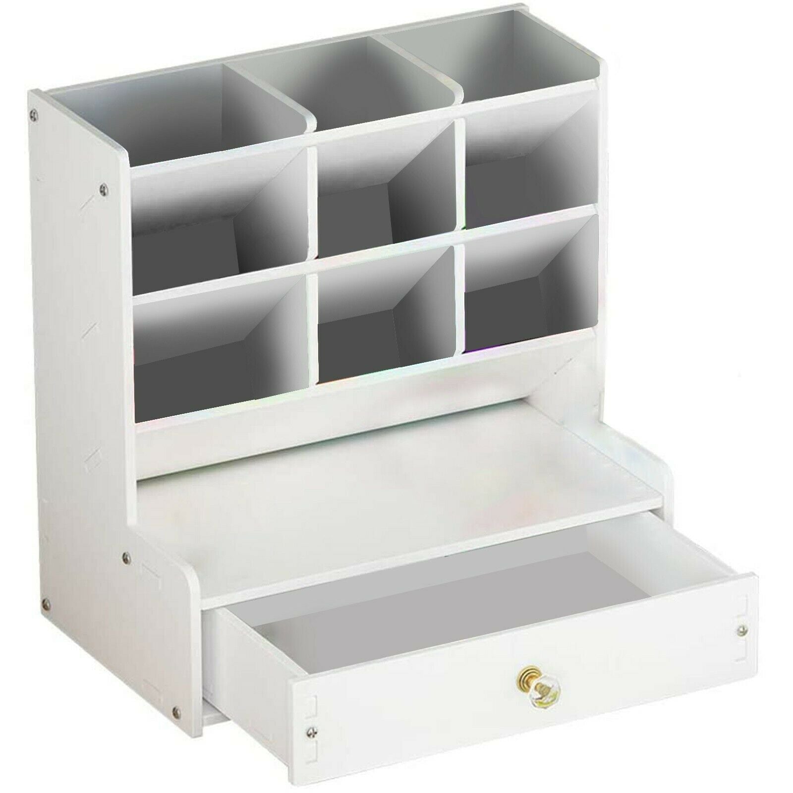 Multifunctional Desk Organizer Large Capacity Student Pen Holder Bookshelf