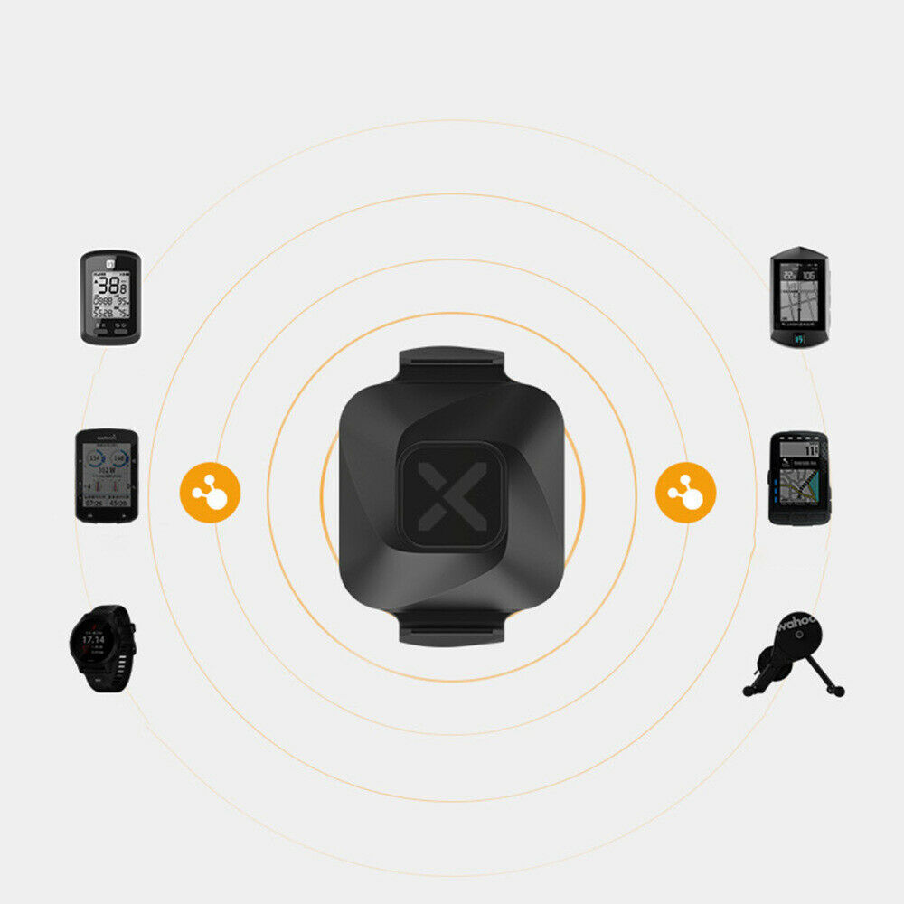 Cycling Speed Cadence Sensor Bluetooth Ant+ Wireless for Bike Computer