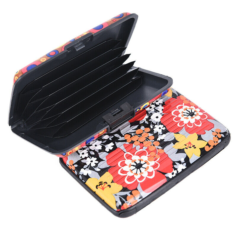 Waterproof Case Box Business ID Credit Card Wallet Holder Aluminum Metal Poc_DD