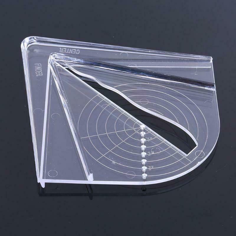Plastic Center Finder for Square Round Octagon Hexagon Stock Woodwork Supplies