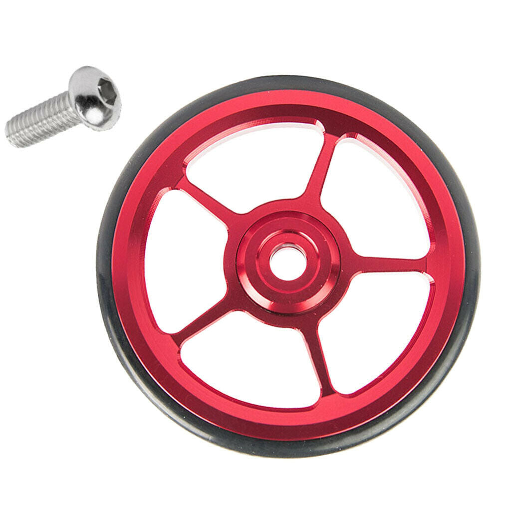 4x Bike Easy Wheels Bicycle Replacement for Brompton Modification Components