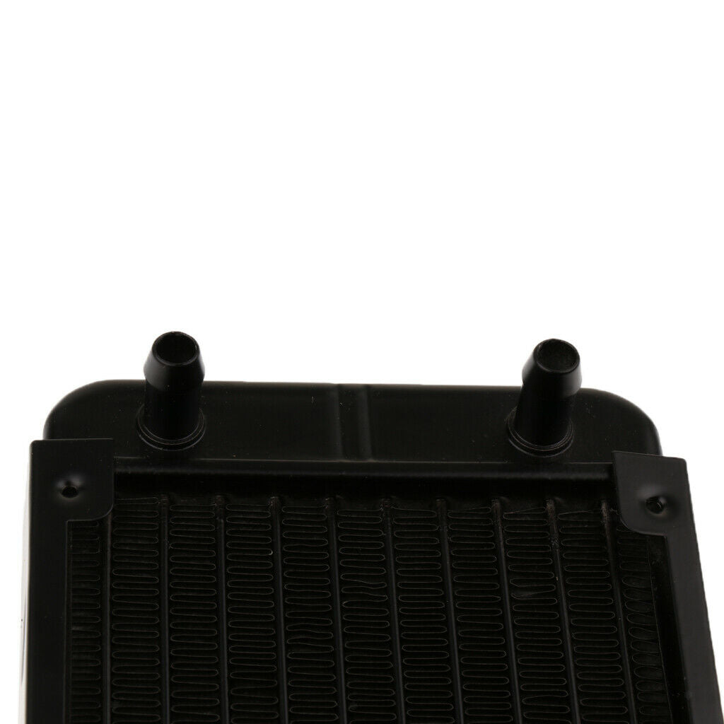 Aluminum Radiator Water Heat Exchanger 10-Pipes for CPU 240mm Straight mouth