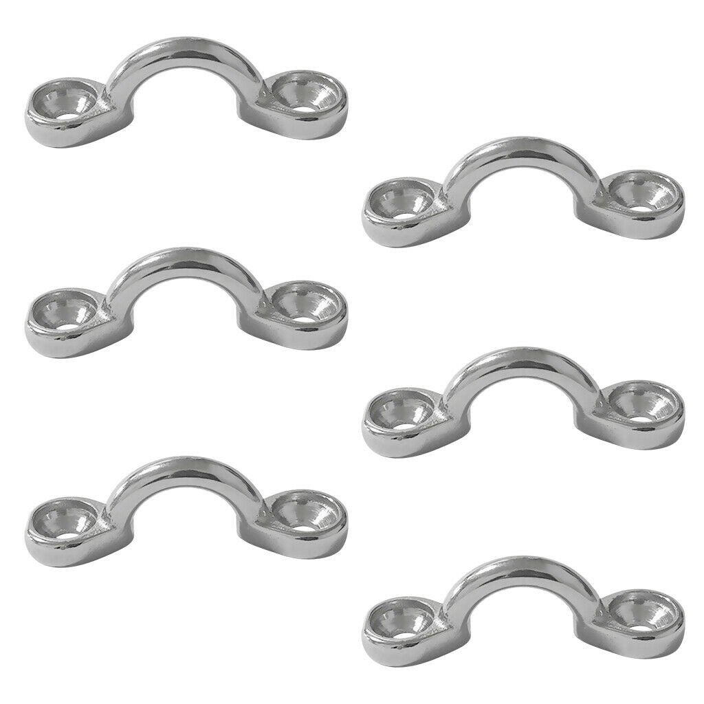 6 Pieces Aluminum Alloy Bike Seatpost Clamp Cycling Road Bike Components