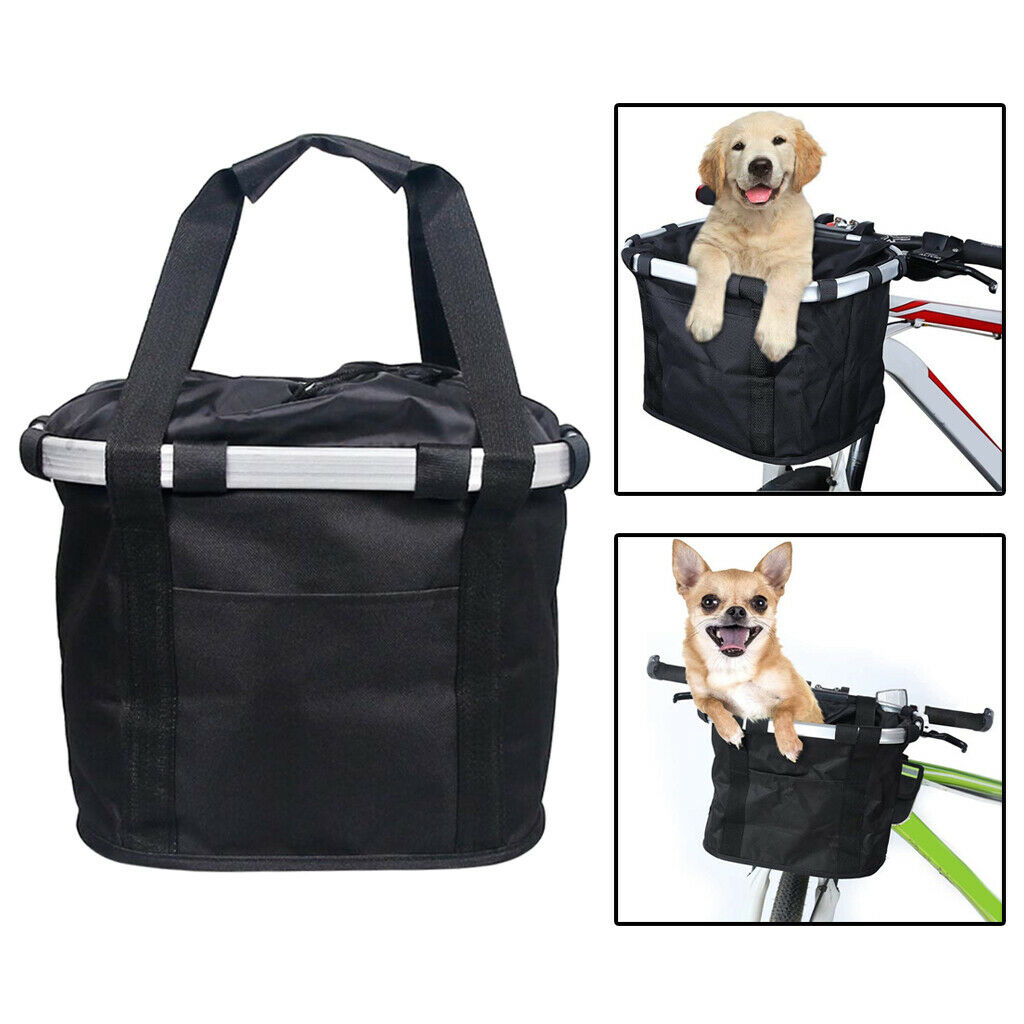 Bike Front Basket Bicycle Storage Basket Easy Install Waterproof Riding