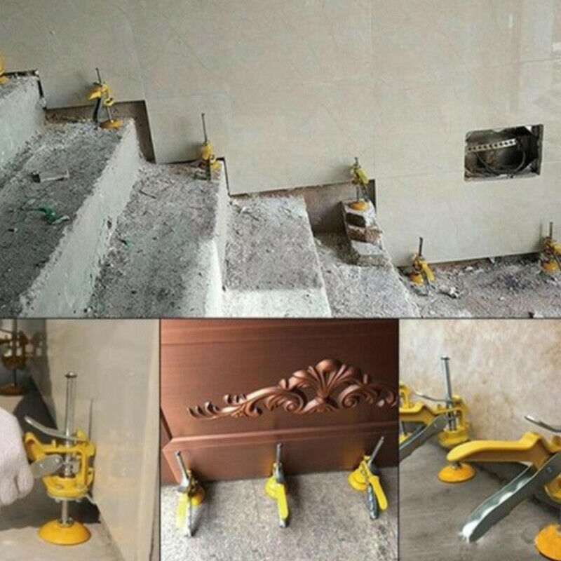 2Pcs Tile Leveling System Leveler Wall Tile Paving Locator Tool Clip Floor InsE8