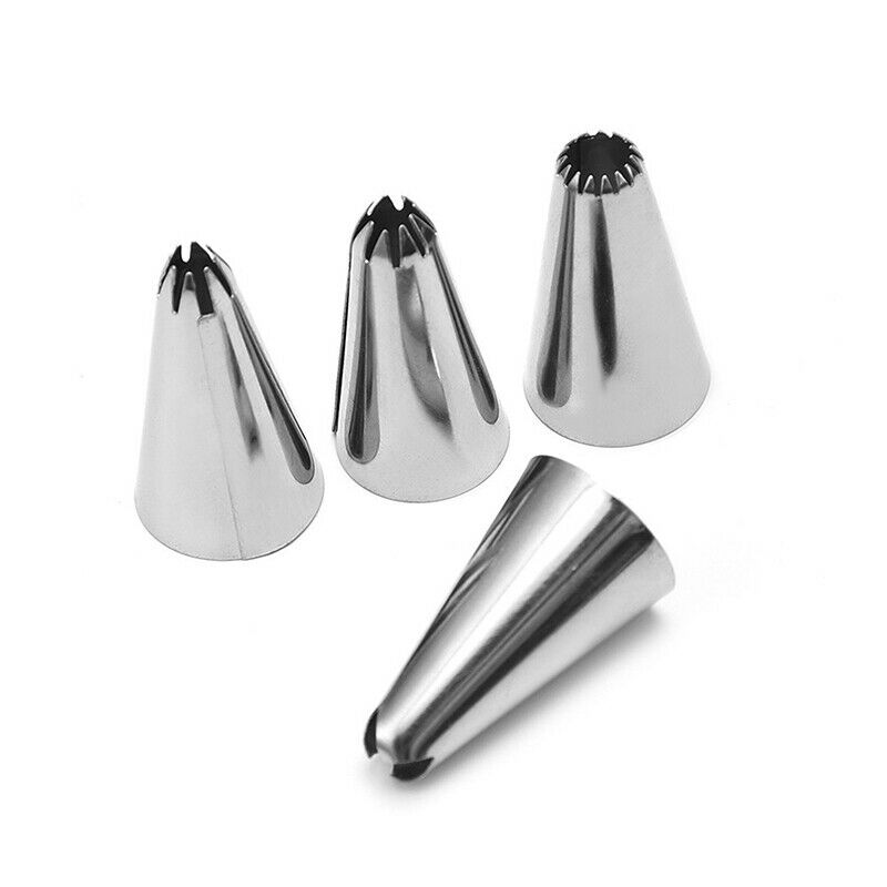 7Pcs/Set Stainless Steel Kitchen 6 Tip Cake Bread Baking Mouth Cake Makin.l8