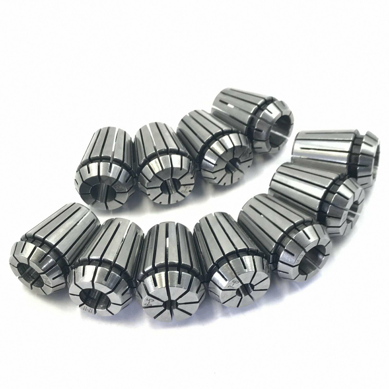 11pcs ER11 Precision Spring Collet Set 2 2.5 3 3.5 4 4.5 5 5.5 6 6.5 7mm [M1]