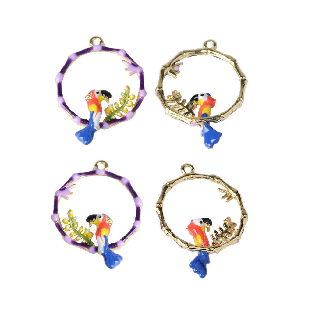 4 Pieces Alloys Garland DIY Charm Jewelry Finding