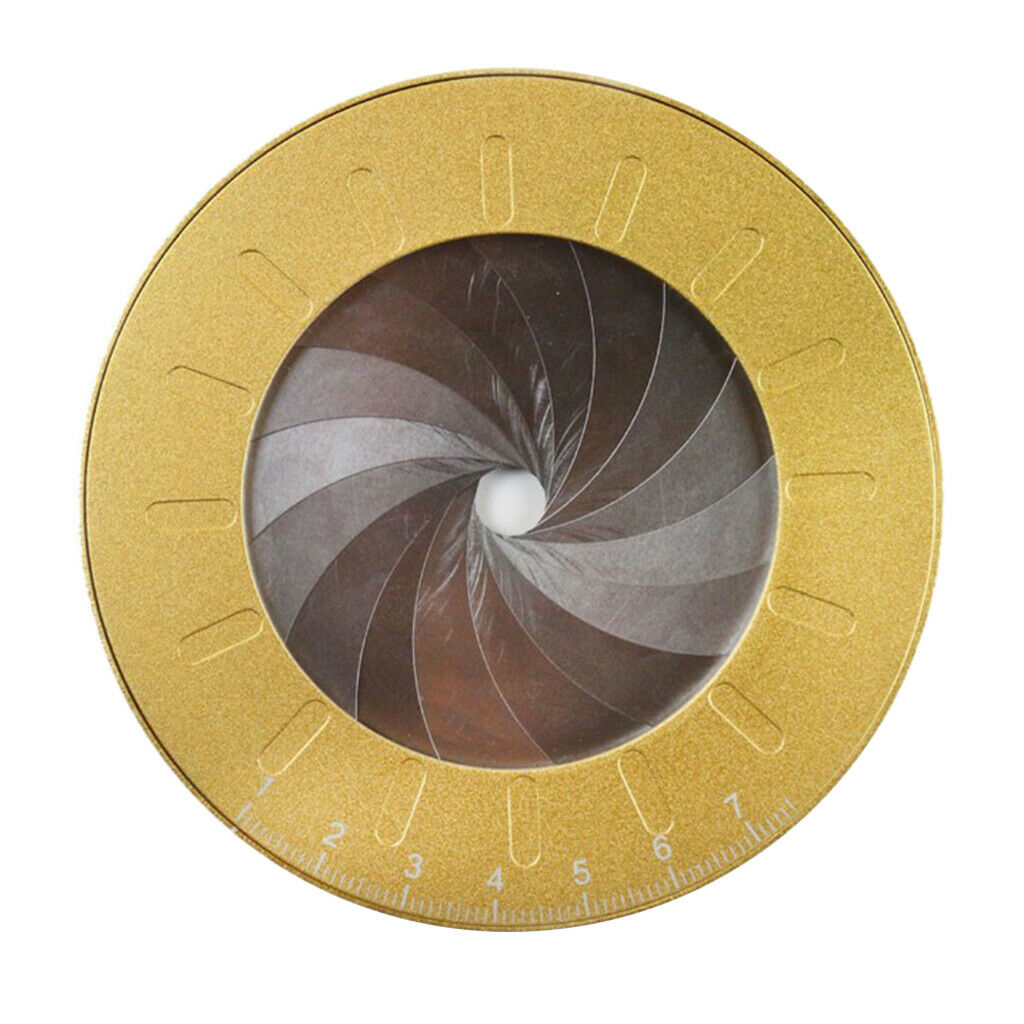 Aluminum Alloy Round Circle Pattern Ruler Draw Tool Measure
