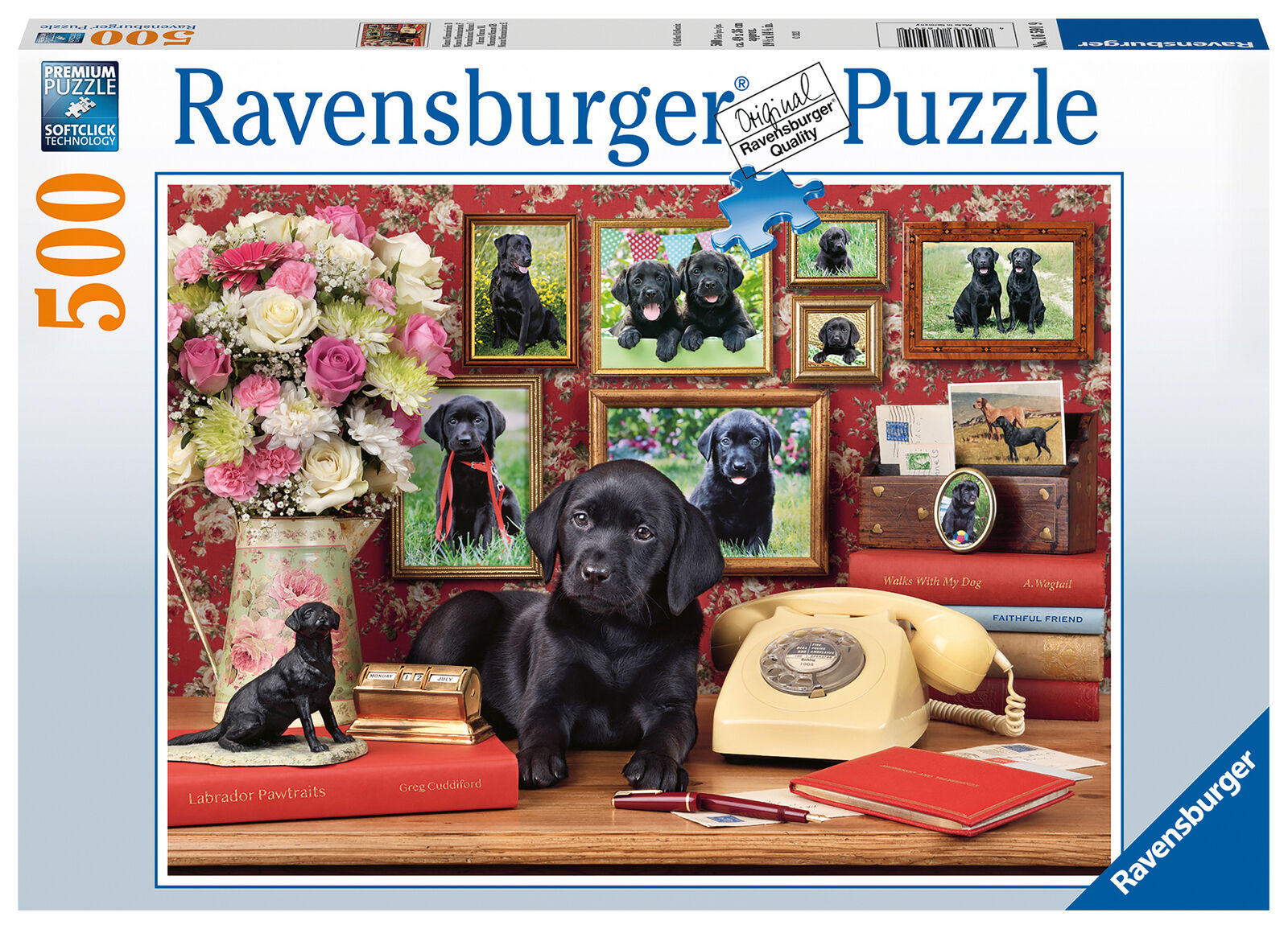 16591 Ravensburger My Loyal Friends Jigsaw Puzzle includes 500pcs Age 10 Years+