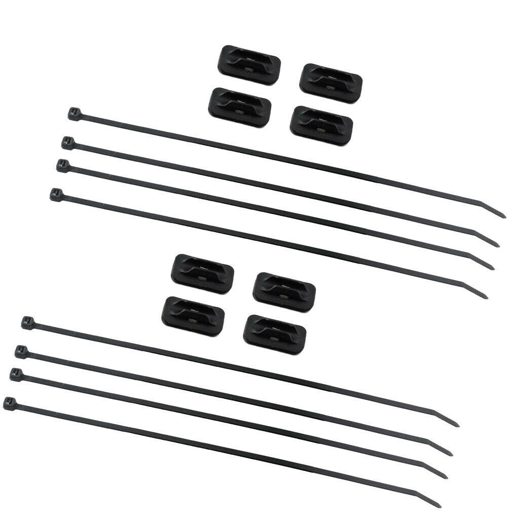 Set of 8pcs Road Bike Cable Guide, Bike Hose Holder