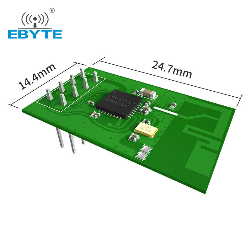 2pcs 20dBm 2.4GHz wifi module E103-W05A W600 AT command Compatible esp8266 chip