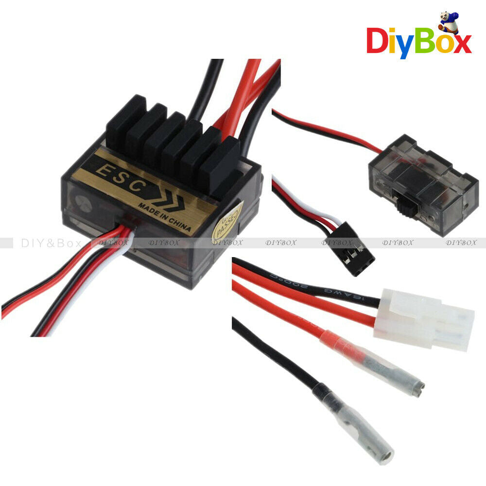 320A Speed Controller ESC For RC Car boart 1/8 1/10 Truck Buggy 4.8-7.2V