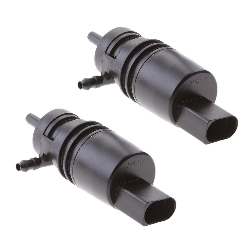 2PCS Windscreen Washer Pump, Windscreen Window Washer Water Liquid Pump For  E46