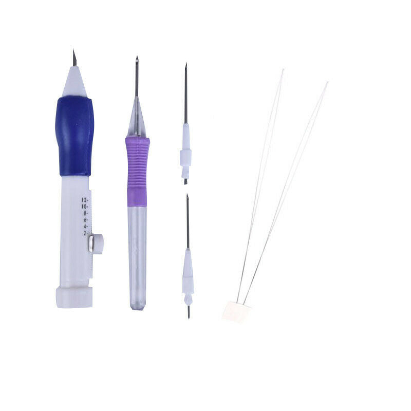 1Set DIY Hand Embroidery Pen Practical Plastic DIY Crafts Magic Embroidery Pe Rf