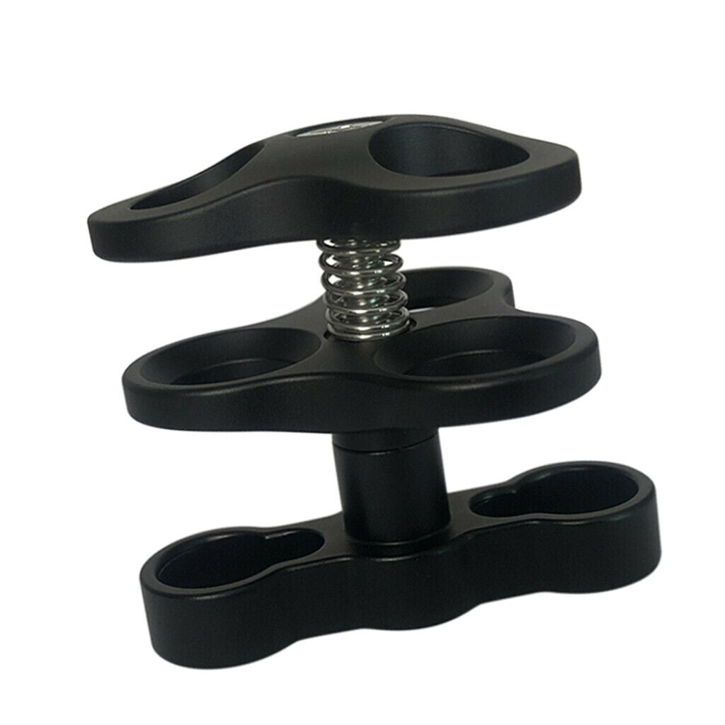 Diving Lights Clamp 3 Holes Easy Releasing for Gopro for Video Camera Tray