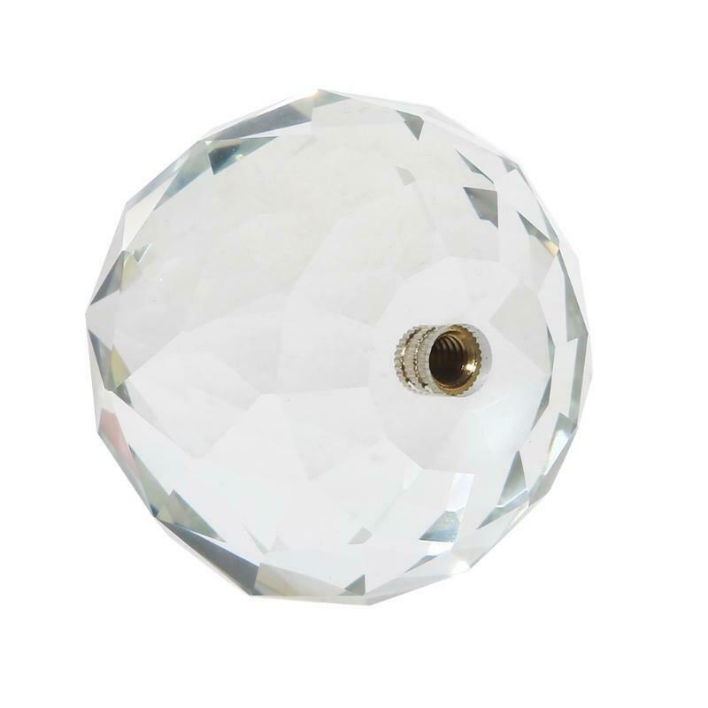 Clear crystal Ball Prism Sun Shine Catcher Rainbow Pendants Maker 1/4 in Thread