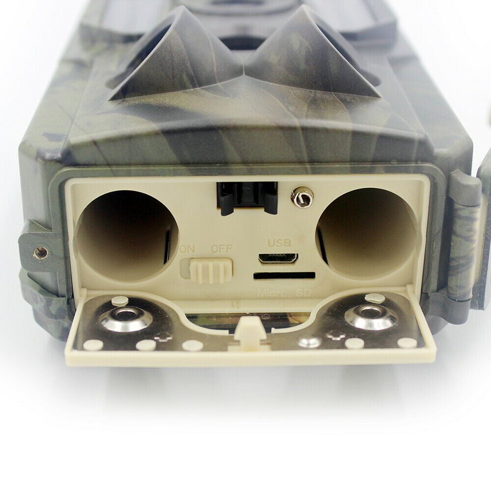 1080P 12MP Hunting Trail Camera Video Wildlife Monitoring IR Night Vision