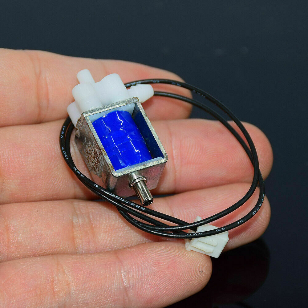 Mini Micro 2-Position 3-Way Electric Solenoid Valve For Gas Air Pump DC 5V 6V L