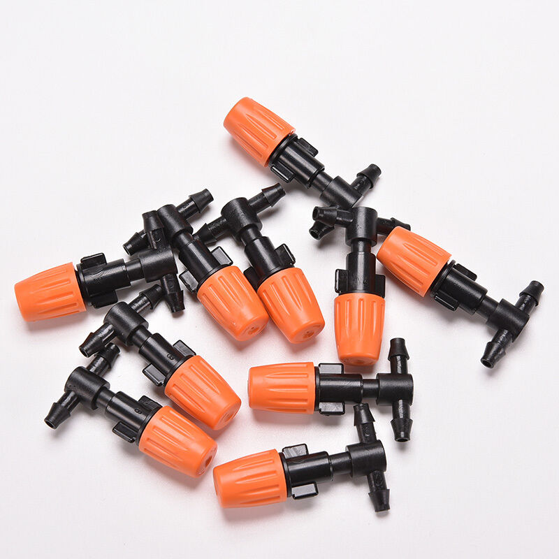 10pcs Greenhouse Plant Garden Adjustable Misting Atomizing Sprinkler Nozzle SEDD