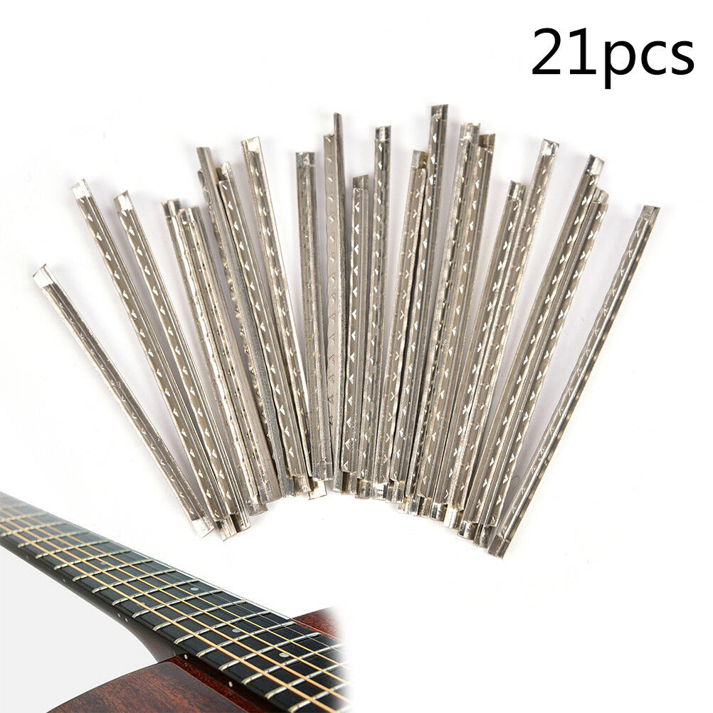 21x/set Fingerboard Frets Cupronickel Fret Wire For Bass Acoustic Guitar 2.9 Ad