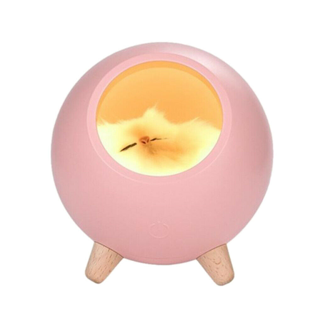 Cat Pet House Ambience Lamp Cartoon LED Night Light USB Charging
