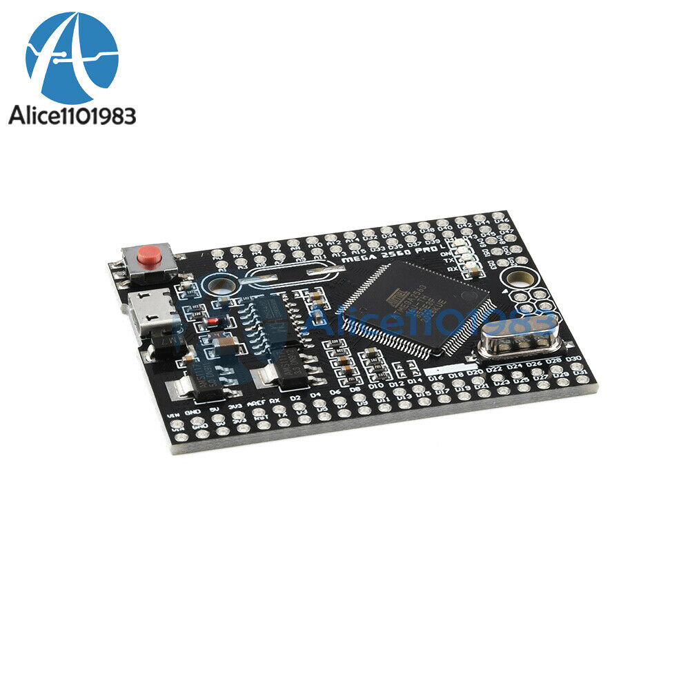 Mini MEGA 2560 Pro Micro USB CH340G ATMEGA2560-16AU For Arduino Mega 2560 R3